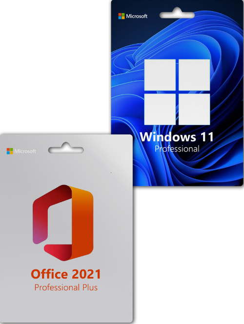 Get Microsoft Office 2021 + Windows 11 Professional Bundle