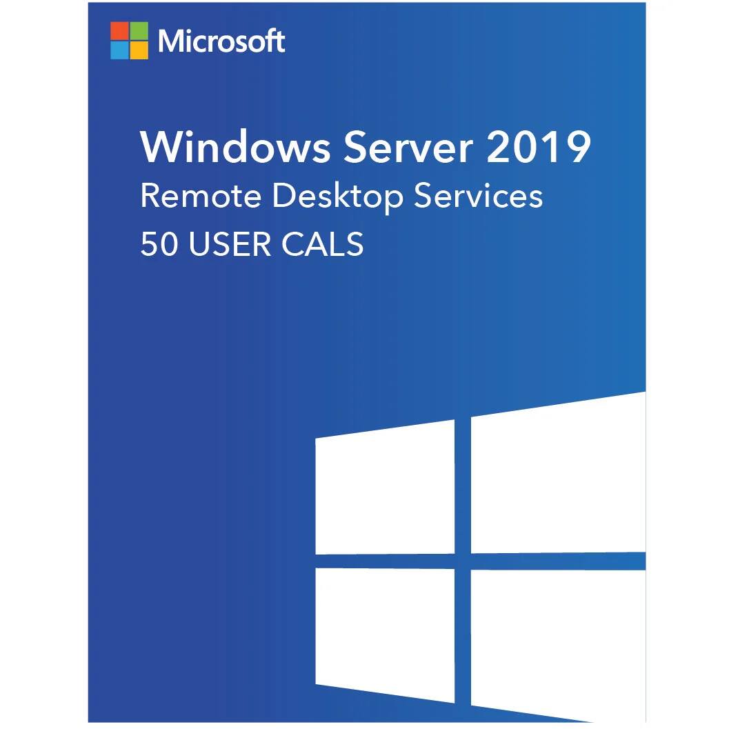 Windows serve Remote Desktop Services 50 user Cal 2019