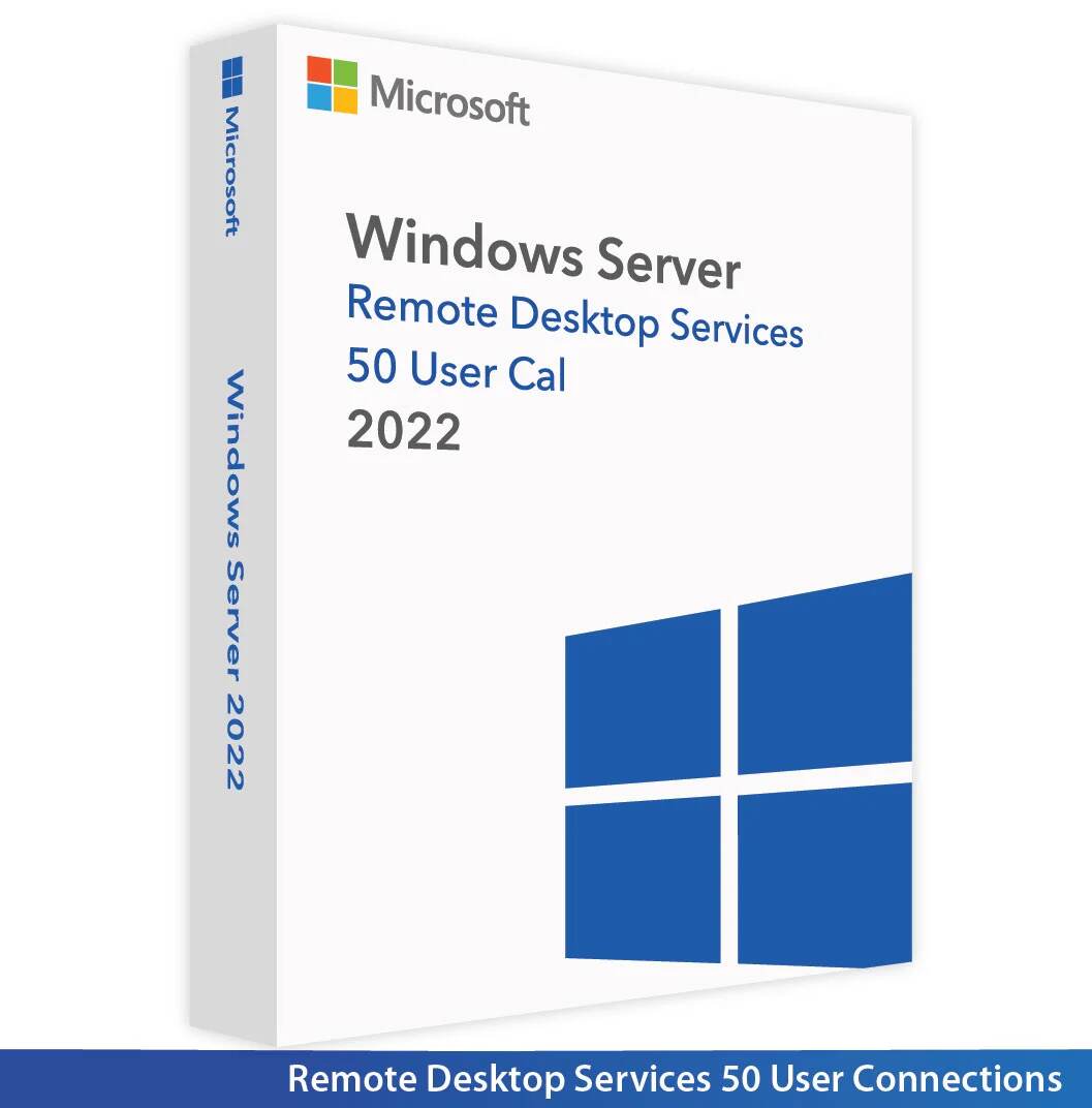 Windows serve Remote Desktop Services 50 user Cal 2022